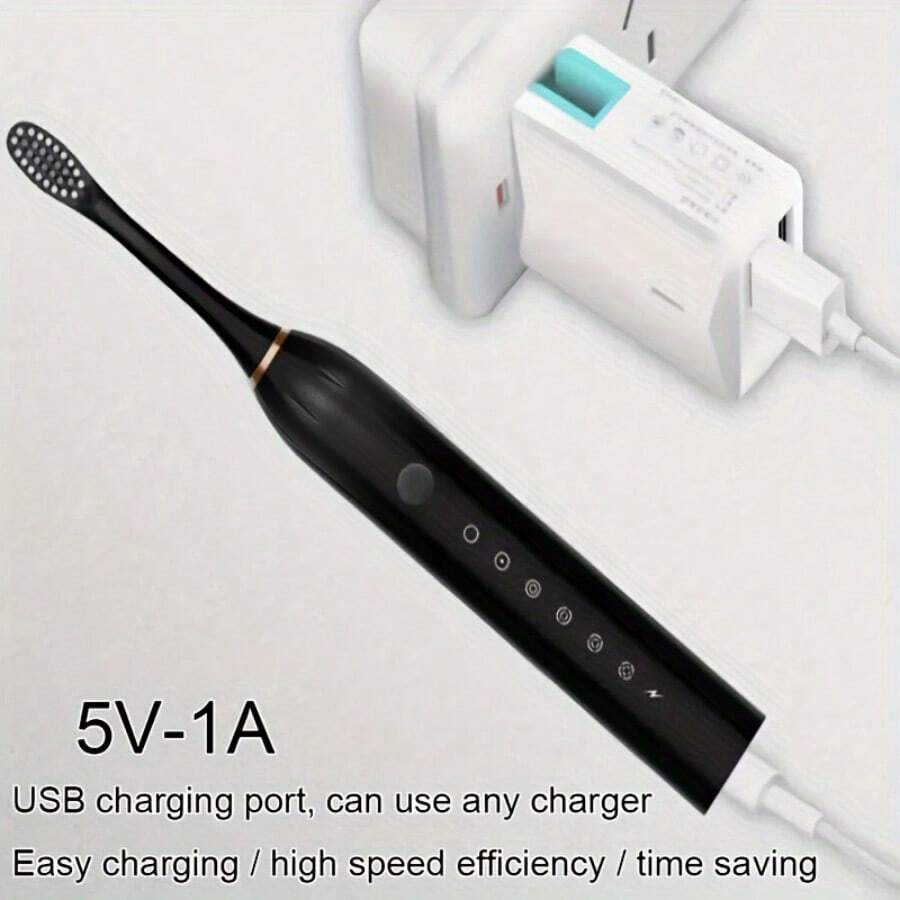 شحن فرشاة الأسنان الكهربائية بكابل USB